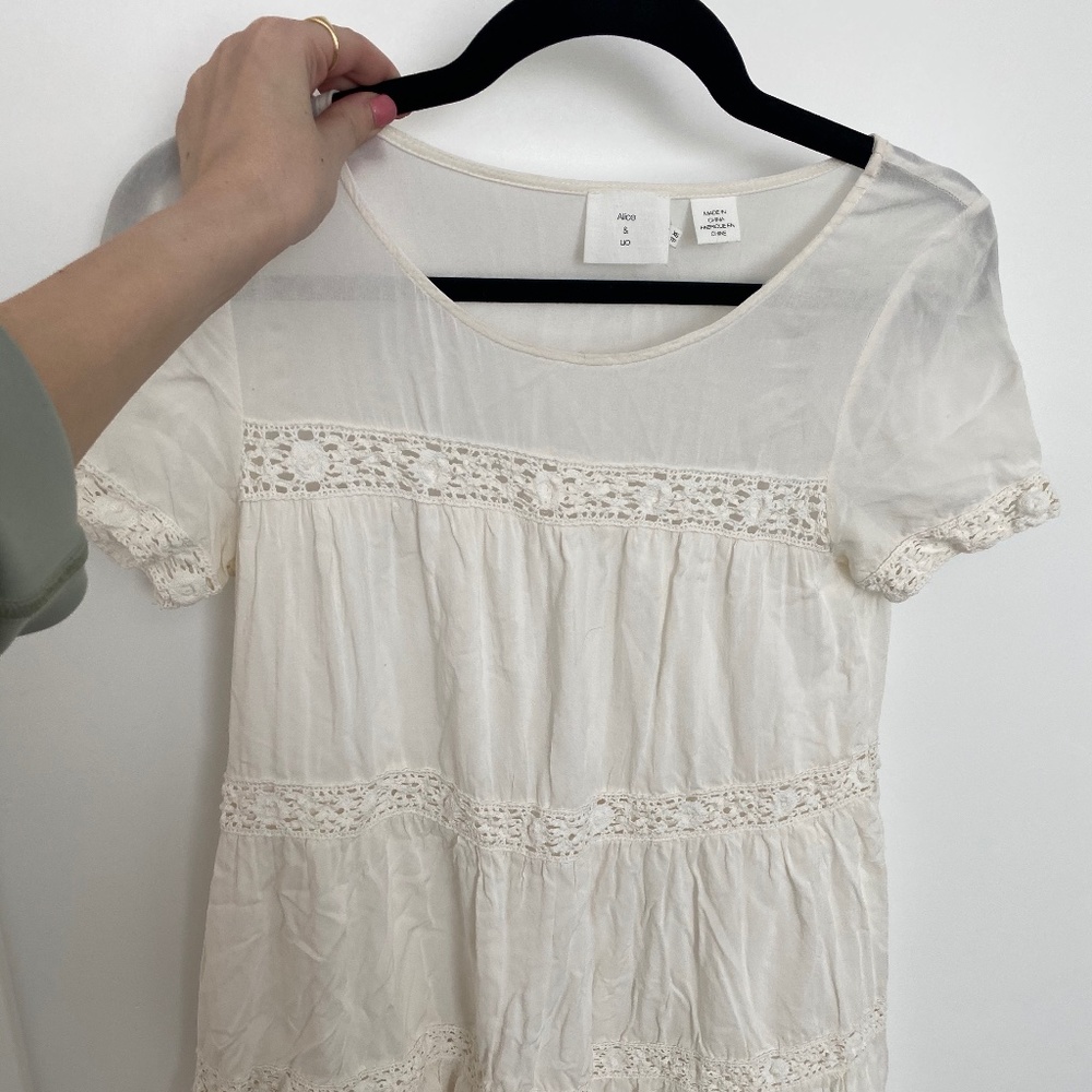 Urban Outfitters Long White top